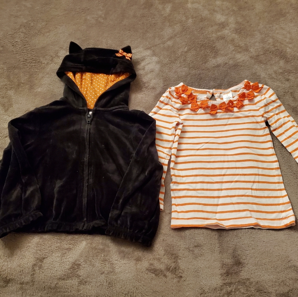 4T Gymboree tops and hoodie